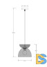 Подвесной светильник Arte Lamp Castello A7065SP-1BK