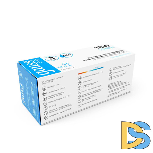 Настенно-потолочный светодиодный светильник Gauss ССП-176 Evo 864424318