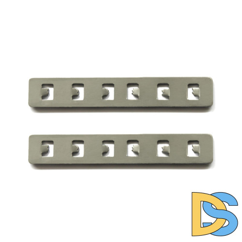 Прямой соединитель для встраиваемого магнитного шинопровода (2 шт) ST Luce ST005 ST005.749.00