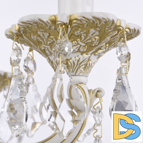 Подвесная люстра Bohemia Ivele Crystal AL78101/6/175 B WMG Leafs