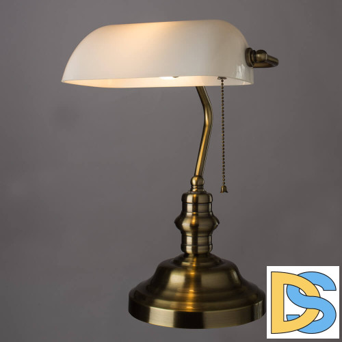 Настольная лампа Arte Lamp Banker A2493LT-1AB