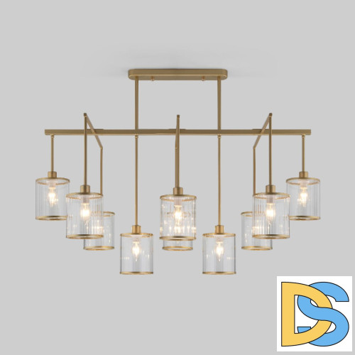 Потолочная люстра Eurosvet Inari 60144/10 золото a061944