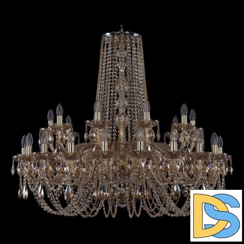 Подвесная люстра Bohemia Ivele Crystal 1402/20+10/400 G M721
