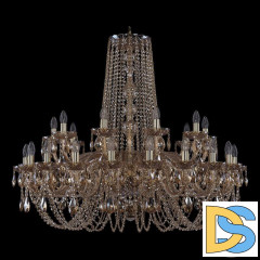 Подвесная люстра Bohemia Ivele Crystal 1402/20+10/400 G M721