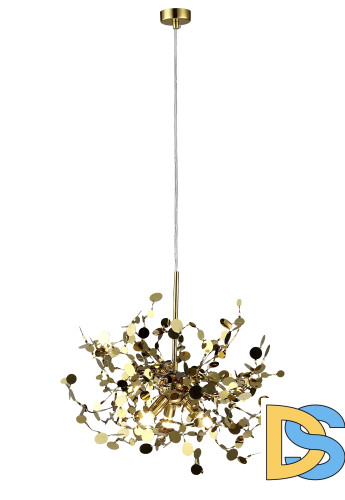 Подвесной светильник Crystal Lux GARDEN SP3 D400 GOLD