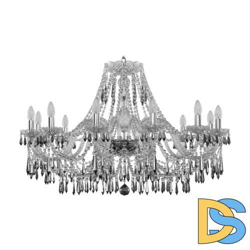 Подвесная люстра Bohemia Ivele Crystal 1403/12/300 Ni K731