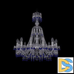 Подвесная люстра Bohemia Ivele Crystal 1410/12/240/XL-74 Ni V3001