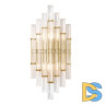 Настенный светильник Crystal Lux SARAGOSA AP2 BRASS/TRANSPARENTE