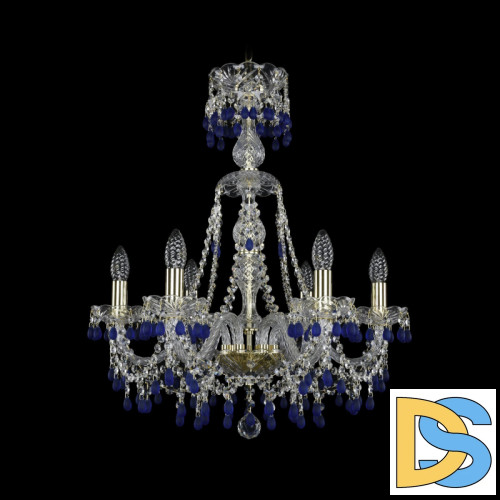 Подвесная люстра Bohemia Ivele Crystal 1410/6/195/XL-66 G V3001