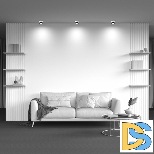 Потолочный светильник Maytoni Technical Hoop C086CL-GX53-SRD-WB