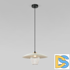 Подвесной светильник Eurosvet Kamari 50259/1 белый/прозрачный a064948