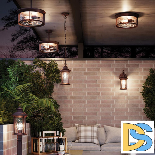 Уличный потолочный светильник Odeon Light Mavret 4961/2C