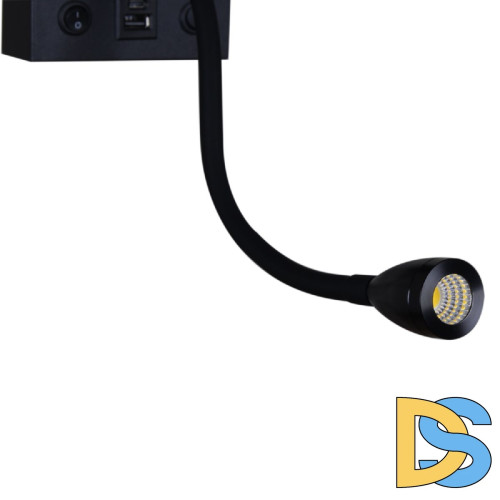 Бра Reluce 86210-9.2-001KT LED3W+E14 BK