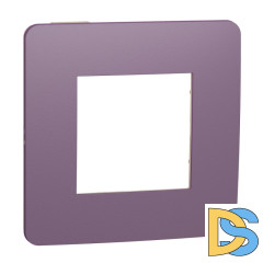 Рамка 1-постовая Schneider Electric Unica New NU280215