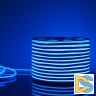 Светодиодный гибкий неон Elektrostandard 220V 9,6W 120Led 2835 IP67 односторонний синий, 50 м 4690389136542