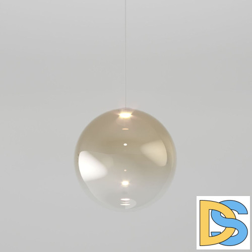 Подвесной светильник Eurosvet Wonder 50230/1 LED янтарный a058631