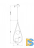 Подвесной светильник Freya Perlina FR4005PL-02B