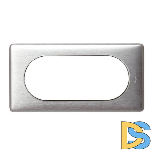 Рамка 4/5-модульная Legrand Celiane алюминий 068925