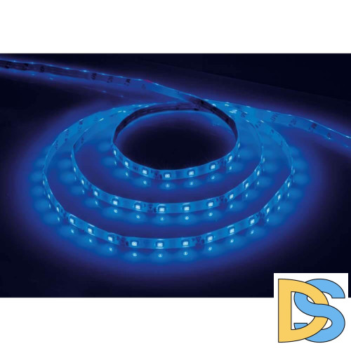 Светодиодная влагозащищенная лента Feron 4,8W/m 60LED/m 2835SMD синий 5M LS604 27677