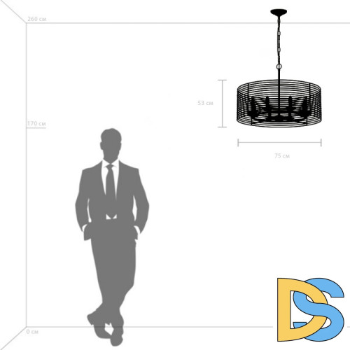 Подвесная люстра Lightstar Zeta 728083
