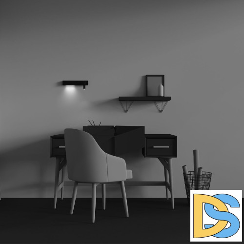 Настенный светильник Maytoni Comodo C031WL-L8B3K1