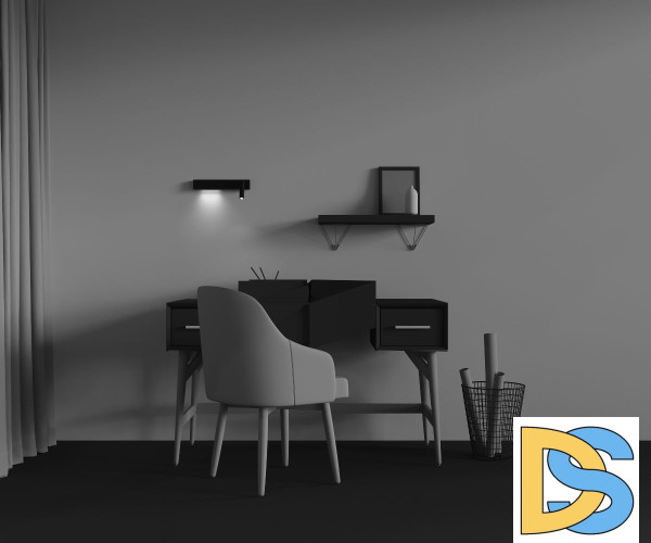 Настенный светильник Maytoni Comodo C031WL-L8B3K1