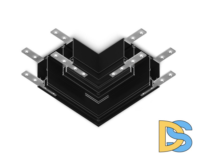 Коннектор угловой Ambrella Light Magnetic 220V GL1046