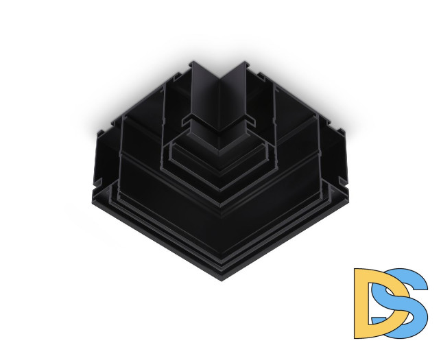 Коннектор угловой Ambrella Light Magnetic 220V GL1046