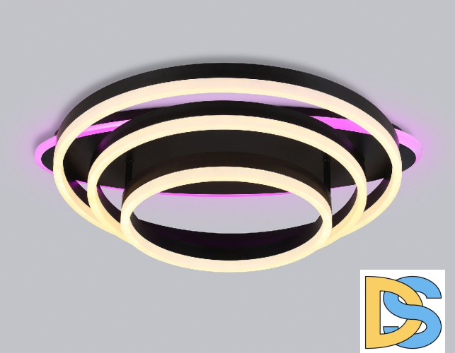 Потолочная люстра Ambrella Light Acrylica Disk FA8524