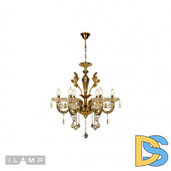 Подвесная люстра iLamp Asia 81069-6 BR