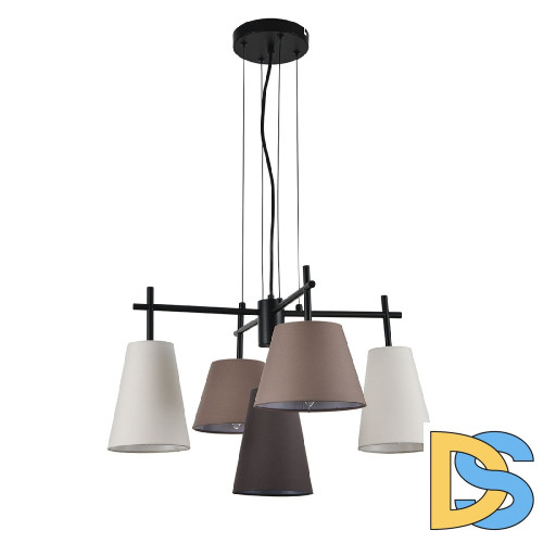 Подвесная люстра Indigo Abbinare 13032/5P Black V000533