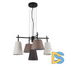 Подвесная люстра Indigo Abbinare 13032/5P Black V000533