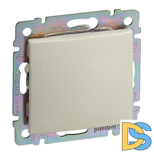 Переключатель одноклавишный Legrand Valena 10A 250V IP44 слоновая кость 774106