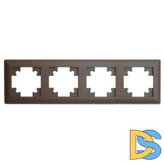 Рамка четырехместная Stekker PFR00-7004-04 Катрин 39820