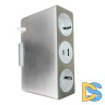 Блок розеток 10A (2 секции, USB и Type C) Mebax 00-00002739