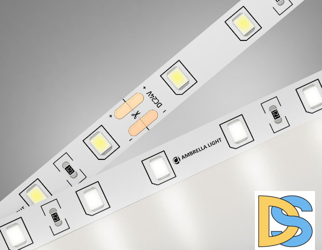 Светодиодная лента Ambrella Light LED Strip 24В 2835 6Вт/м 4500K 5м IP20 GS3002
