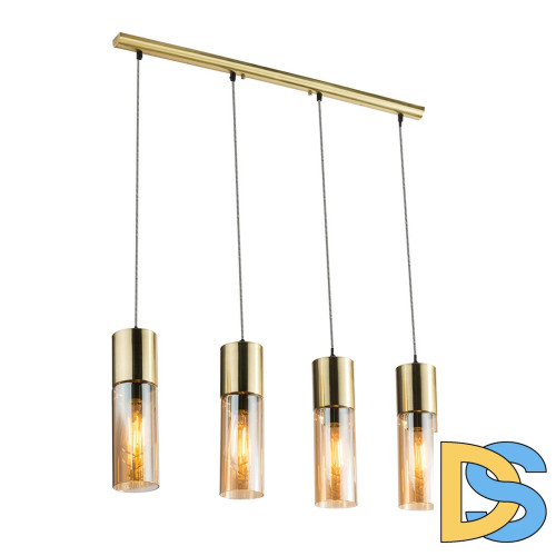 Подвесной светильник Toplight Ilene TL1628H-04GD