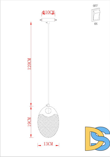 Подвесной светильник Arte Lamp Vitoria A2095SP-1GO