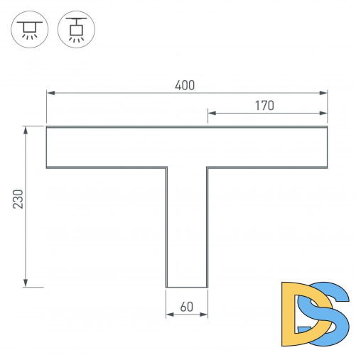 Соединитель профиля Arlight SL-LINE 030142