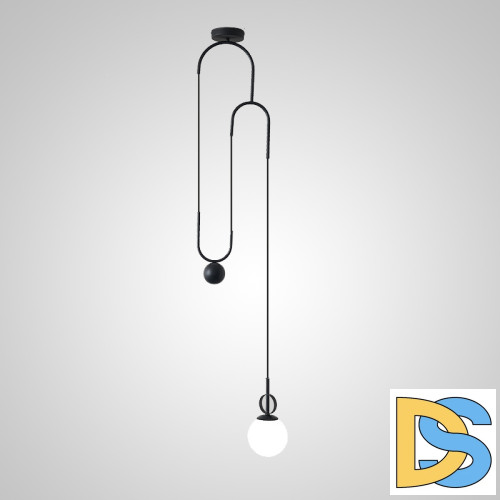 Подвесной светильник ImperiumLoft Newton Black 187975-23