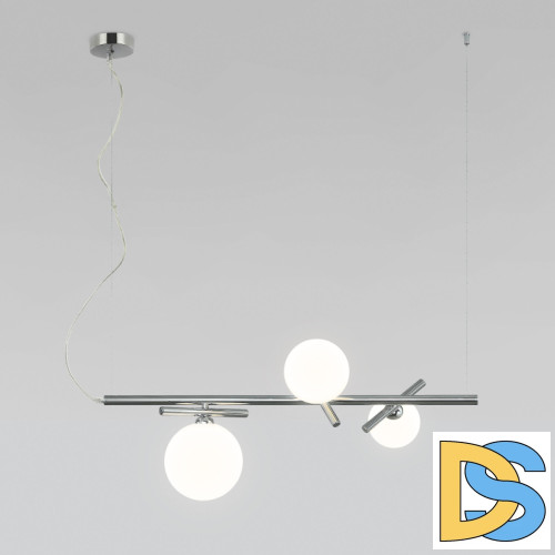 Подвесная люстра Eurosvet Salut 50382/3 хром a062096