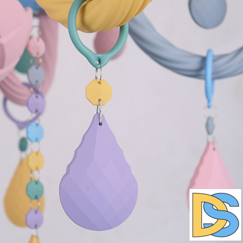 Подвесная люстра ImperiumLoft Rainbow 101982-26