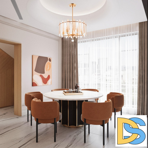 Люстра на штанге Arte Milano Sorrento 373309/6/350/470 GD