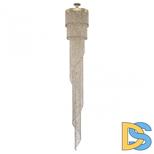 Каскадная люстра Bohemia Ivele Crystal 83111/40IV-250 G R801