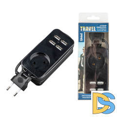 Удлинитель Uniel S-CT1-1,5U BLACK UL-00011133