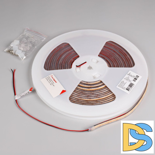 Светодиодная герметичная лента Arlight COB-PS-X560-12mm 24V Warm3000 (9.6 W/m, IP67, 10m) 048909