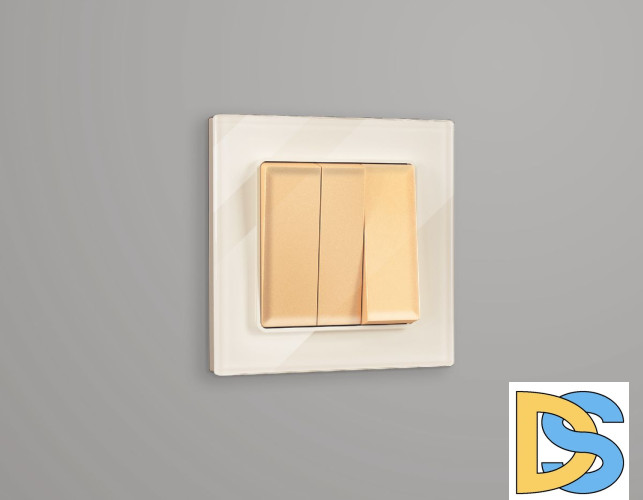 Рамка одноместная Ambrella Volt Platos AF330301