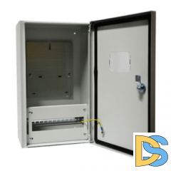 Металлический щит учета для монтажа на столб ЩУГ-3 IP55