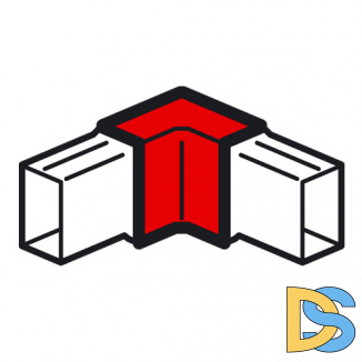 Угол внутренний неизменяемый 90° 15x10мм Legrand METRA 638101