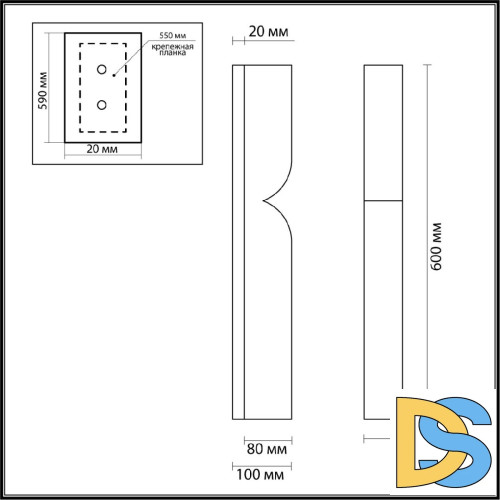 Настенный светильник Odeon Light Marbella 6685/15WL
